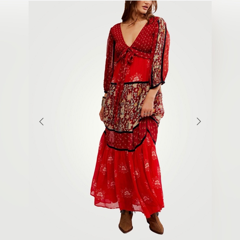 Free People Bali Laurel Maxi Dress - Picture 5 of 8